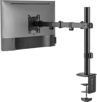 Кронштейн для мониторов Cactus CS-VM-D32-BK черный 17"-32" макс.9кг настольный поворот и наклон - купить недорого с доставкой в интернет-магазине