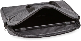 Сумка для ноутбука 15.6" Digma R-270 серый/черный полиэстер (R270GBK) - купить недорого с доставкой в интернет-магазине