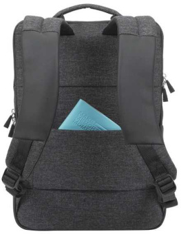 Рюкзак для ноутбука 15.6" Riva 8861 черный полиуретан/полиэстер (8861 BLACK) - купить недорого с доставкой в интернет-магазине