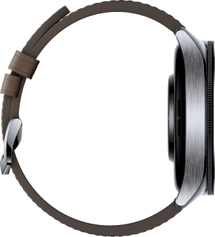 Смарт-часы Xiaomi Watch 2 Pro 46мм 1.43" AMOLED корп.серебристый рем.коричневый разм.брасл.:135-205мм (BHR7210GL) - купить недорого с доставкой в интернет-магазине