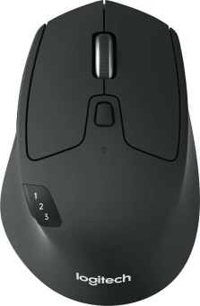 Мышь Logitech M720 Triathlon черный оптическая (1000dpi) беспроводная BT/Radio USB (6but) - купить недорого с доставкой в интернет-магазине