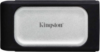 Накопитель SSD Kingston USB 3.2 500Gb SXS2000/500G XS2000 1.8" серый - купить недорого с доставкой в интернет-магазине