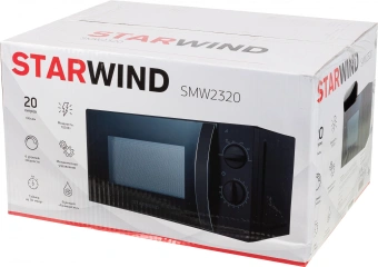 Микроволновая Печь Starwind SMW2320 20л. 700Вт черный - купить недорого с доставкой в интернет-магазине