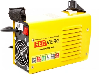 Сварочный аппарат RedVerg RD-WM 185MINI инвертор ММА DC 6.6кВт - купить недорого с доставкой в интернет-магазине