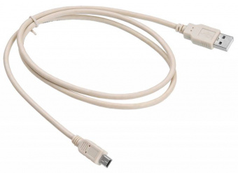 Кабель Buro USB2.0-M5P-1 USB A(m) mini USB B (m) 1м серый - купить недорого с доставкой в интернет-магазине