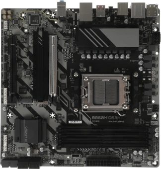 Материнская плата Gigabyte B850M DS3H SocketAM5 AMD B850 4xDDR5 mATX AC`97 8ch(7.1) 2.5Gg RAID+HDMI+DP - купить недорого с доставкой в интернет-магазине