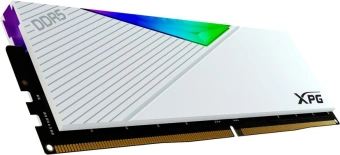 Память DDR5 2x16GB 6400MHz A-Data AX5U6400C3216G-DCLARWH XPG Lancer RGB RTL Gaming PC5-51200 CL32 DIMM 288-pin 1.35В kit dual rank с радиатором Ret - купить недорого с доставкой в интернет-магазине