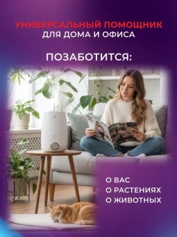 Увлажнитель воздуха Royal Clima RUH-AC300/4.0M-WT 25Вт (ультразвуковой) белый/серый - купить недорого с доставкой в интернет-магазине