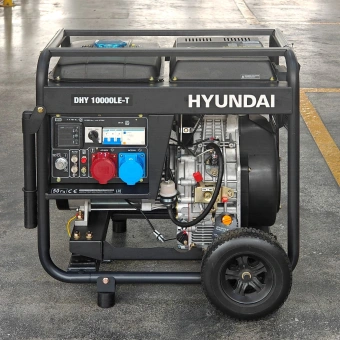 Генератор Hyundai DHY 10000LE-T 8.5кВт - купить недорого с доставкой в интернет-магазине
