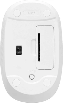 Мышь Logitech M196 белый оптическая (1000dpi) беспроводная BT USB - купить недорого с доставкой в интернет-магазине