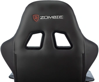 Кресло игровое Zombie Game Penta черный/красный экокожа с подголов. крестов. пластик - купить недорого с доставкой в интернет-магазине