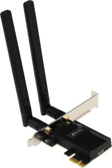 Сетевой адаптер Wi-Fi + Bluetooth TP-Link Archer TX55E AX3000 PCI Express (ант.внеш.съем) 2ант. - купить недорого с доставкой в интернет-магазине