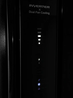 Холодильник Hitachi HRTN7489DF BBKCS 2-хкамерн. черный глянц. инвертер - купить недорого с доставкой в интернет-магазине