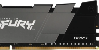 Память DDR4 2x32GB 3200MHz Kingston KF432C16RB2K2/64 Fury Renegade Black RTL Gaming PC4-25600 CL16 DIMM UDIMM 288-pin 1.35В dual rank с радиатором Ret - купить недорого с доставкой в интернет-магазине