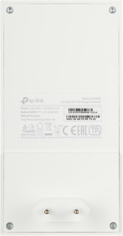 Повторитель беспроводного сигнала TP-Link RE600X AX1800 10/100/1000BASE-TX белый - купить недорого с доставкой в интернет-магазине