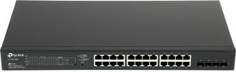 Коммутатор TP-Link SG2428P (L2+) 24x1Гбит/с 4SFP 24PoE+ 250W управляемый - купить недорого с доставкой в интернет-магазине