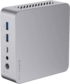 Неттоп Digma Pro Minimax X5 i5 13420H (2.1) 16Gb SSD512Gb UHDG Windows 11 Pro GbitEth WiFi BT 100W серебристый (DPP5-ADXW07) - купить недорого с доставкой в интернет-магазине