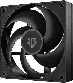 Вентилятор для корпуса ID-Cooling AS-140-K 140х140x25 черный 4-pin 30дБ Ret - купить недорого с доставкой в интернет-магазине