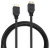 Кабель аудио-видео Buro HDMI 2.0 HDMI (m)/HDMI (m) 1.5м. позолоч.конт. черный (BHP HDMI 2.0) - купить недорого с доставкой в интернет-магазине