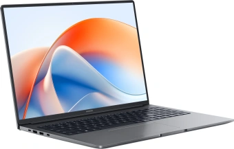 Ноутбук Honor MagicBook X16 Plus 2025 BornB-5611 Core 5 220H 16Gb SSD1Tb Intel Iris Xe graphics 16" IPS WQXGA (2560x1600) Windows 11 Home grey space WiFi BT Cam (5301ALVV) - купить недорого с доставкой в интернет-магазине