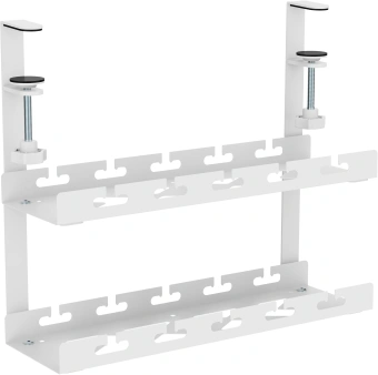 Кабель-канал Cactus CS-CM-400-2WT для столов 40x13.4x34.2см белый - цена, купить или заказать с доставкой в интернет-магазине Кабель-канал Cactus CS-CM-400-2WT для столов 40x13.4x34.2см белый - купить недорого с доставкой в интернет-магазине