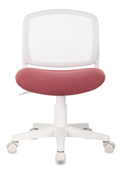 Кресло детское Бюрократ CH-W296NX белый TW-15 сиденье розовый 26-31 сетка/ткань крестов. пластик пластик белый - купить недорого с доставкой в интернет-магазине