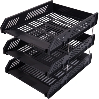 Лоток горизонтальный Deli E9209 для бумаг 268х336х118мм ассорти - купить недорого с доставкой в интернет-магазине