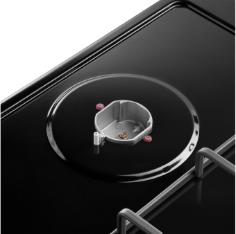 Газовая варочная поверхность Maunfeld EGHE.43.3STS-EB черный - купить недорого с доставкой в интернет-магазине