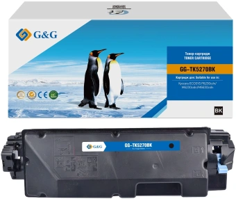 Картридж лазерный G&G GG-TK5270BK TK5270BK черный (8000стр.) для Kyocera ECOSYS P6230cdn/M6230cidn/M6630cidn с чипом - купить недорого с доставкой в интернет-магазине
