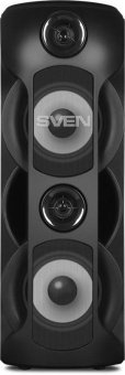 Колонка порт. Sven AC PS-720 черный 80W 1.0 BT/3.5Jack 10м 4400mAh (АС PS-720) - купить недорого с доставкой в интернет-магазине