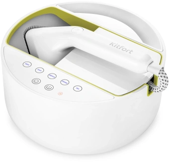 Отпариватель ручной Kitfort КТ-9110-2 2180Вт белый/салатовый - купить недорого с доставкой в интернет-магазине