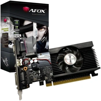 Видеокарта Afox PCI-E AF710-1024D3L5 NVIDIA GeForce GT 710 1Gb 64bit GDDR3 954/1600 DVIx1 HDMIx1 CRTx1 HDCP Ret - купить недорого с доставкой в интернет-магазине