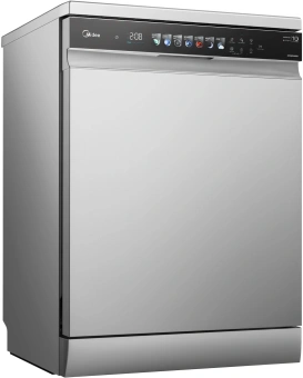 Посудомоечная машина Midea MFD60S460SI серебристый/черный (полноразмерная) инвертор - купить недорого с доставкой в интернет-магазине
