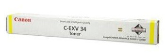 Тонер Canon C-EXV34 3785B002 желтый туба для копира iR C2020/C2025/C2030/C2220/C2225/C2230 - купить недорого с доставкой в интернет-магазине