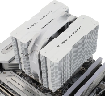 Устройство охлаждения(кулер) Thermalright Peerless Assassin 120 Mini Soc-AM5/AM4/1200/1700/1851 белый 4-pin 25.6dB Al+Cu 750gr Ret (PA120-MINI-WH) - купить недорого с доставкой в интернет-магазине