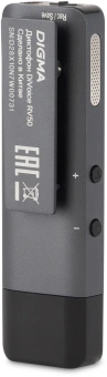 Диктофон Цифровой Digma DiVoice RV50 8Gb черный - купить недорого с доставкой в интернет-магазине