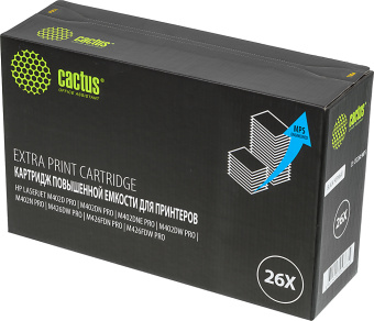 Картридж лазерный Cactus CS-CF226X-MPS CF226XX черный (12000стр.) для HP LJ M402d/M402n/M426dw/M426fdn/M426fdw - купить недорого с доставкой в интернет-магазине