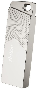 Флеш Диск Netac 16Gb UM1 NT03UM1N-016G-32PN USB3.2 серебристый - купить недорого с доставкой в интернет-магазине