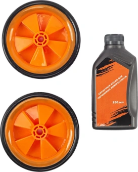 Компрессор поршневой Вихрь КМП-50/300АМ масляный 300л/мин 50л 2000Вт оранжевый - купить недорого с доставкой в интернет-магазине