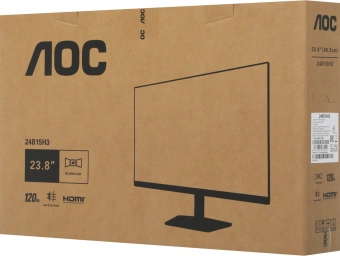 Монитор AOC 23.8" 24B15H3 черный IPS 16:9 HDMI матовая 1000:1 250cd 178гр/178гр 1920x1080 120Hz VGA FHD 2.8кг - купить недорого с доставкой в интернет-магазине