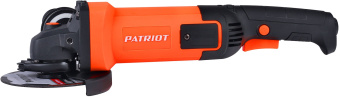 Углошлифовальная машина Patriot AG 128E 1300Вт 11000об/мин рез.шпин.:M14 d=125мм (110301129) - купить недорого с доставкой в интернет-магазине