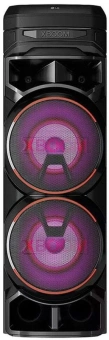 Минисистема LG XBoom RNC9 черный 600Вт FM USB BT - купить недорого с доставкой в интернет-магазине