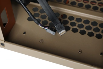 Корпус Thermaltake The Tower 300 Gravel Send коричневый без БП mATX 8x120mm 6x140mm 2xUSB3.0 audio bott PSU - купить недорого с доставкой в интернет-магазине