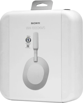 Гарнитура мониторные Sony WH-1000XM5 1.2м серебристый беспроводные bluetooth оголовье (WH-1000XM5/SC) - купить недорого с доставкой в интернет-магазине