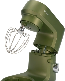 Миксер планетарный Vitek Элегия VT-PM0662 2000Вт можжевеловый - купить недорого с доставкой в интернет-магазине