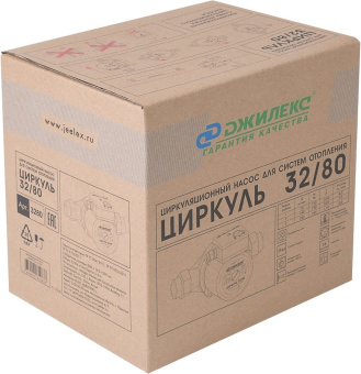 Насос циркуляционный Джилекс Циркуль 32/80 155Вт 5340л/час (3280) - купить недорого с доставкой в интернет-магазине