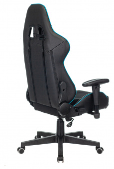 Кресло игровое A4Tech X7 GG-1100 черный/голубой текстиль/эко.кожа крестов. пластик - купить недорого с доставкой в интернет-магазине