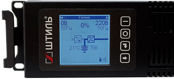 Источник бесперебойного питания Штиль STR1101SL 900Вт 1000ВА черный - купить недорого с доставкой в интернет-магазине