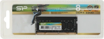 Память DDR4 8GB 3200MHz Silicon Power SP008GBSFU320X02 RTL PC4-25600 CL22 SO-DIMM 260-pin 1.2В single rank Ret - купить недорого с доставкой в интернет-магазине