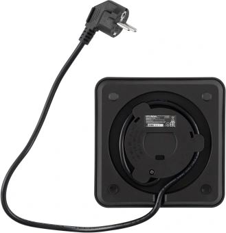 Чайник электрический Hyundai HYK-S2507 0.6л. 1000Вт черный корпус: металл - купить недорого с доставкой в интернет-магазине